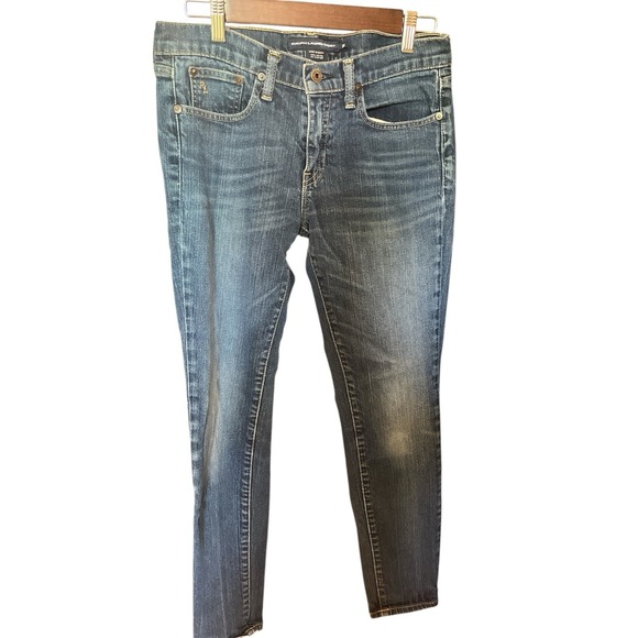 Y2K Vintage RALPH LAUREN POLO SPORT WOMENS BLUE JEANS, Size 28 - Picture 2 of 3